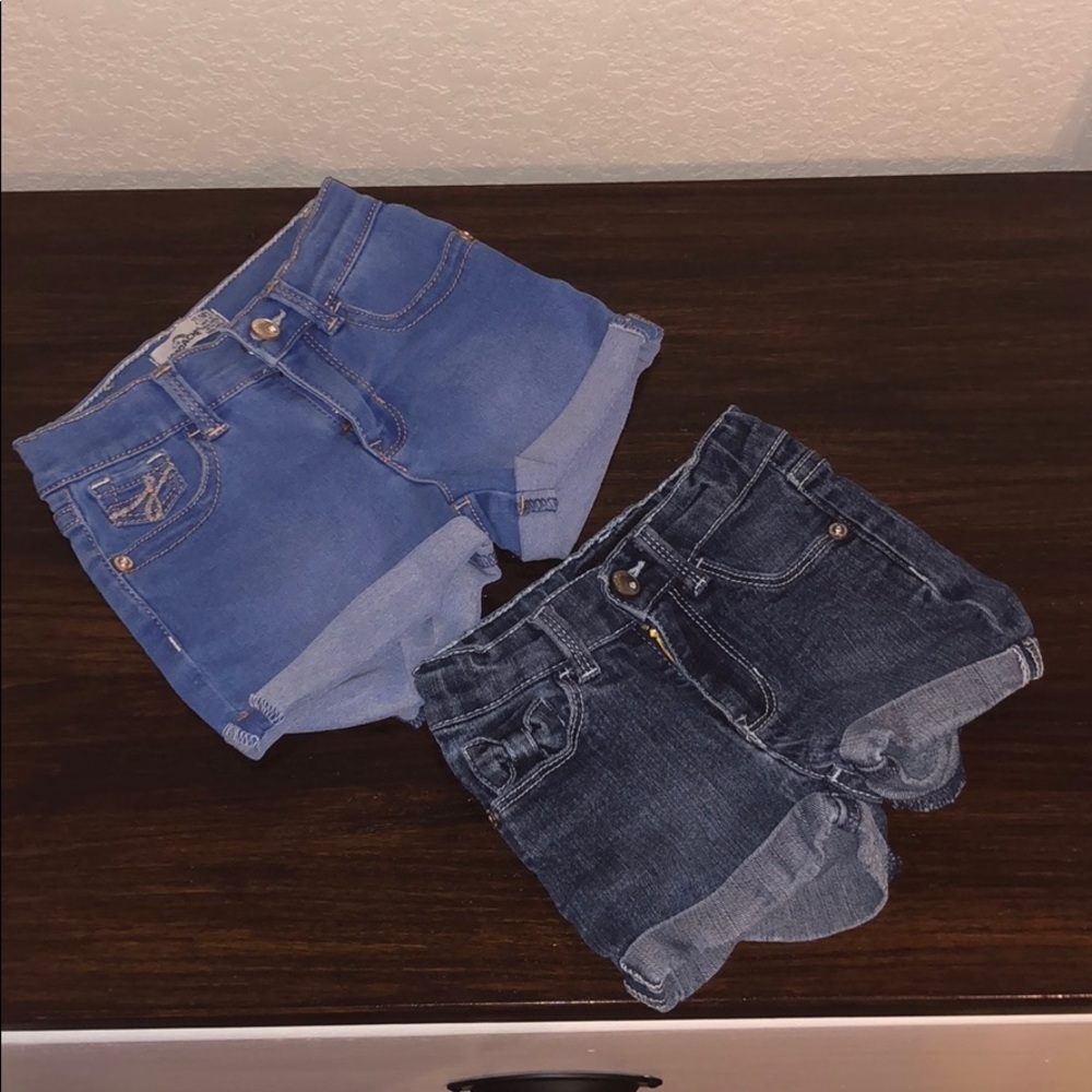 2 pair of Jordache 2T denim shorts